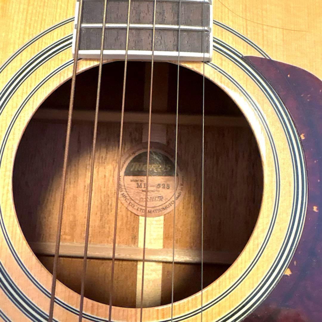 【未使用】Morris アコースティックギター MD528