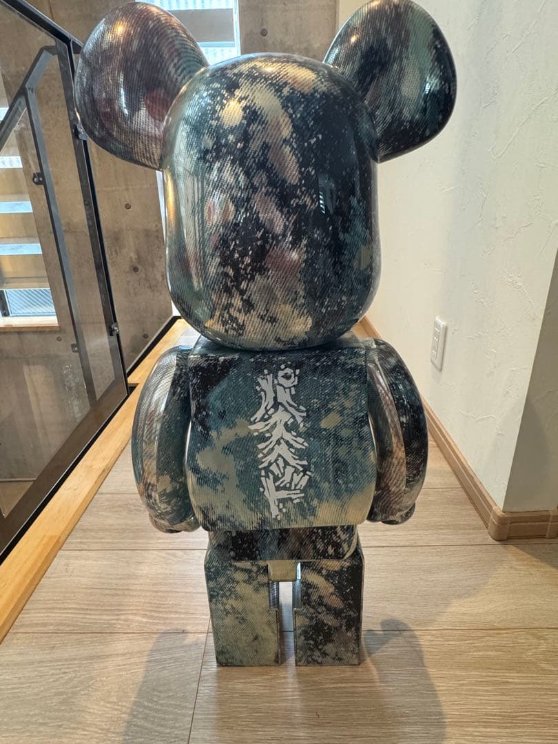 ZBE@RBRICK PUSHEAD #5 1000％　ベアブリック