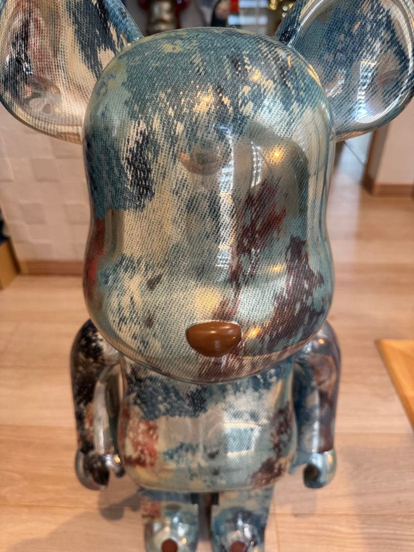 ZBE@RBRICK PUSHEAD #5 1000％　ベアブリック