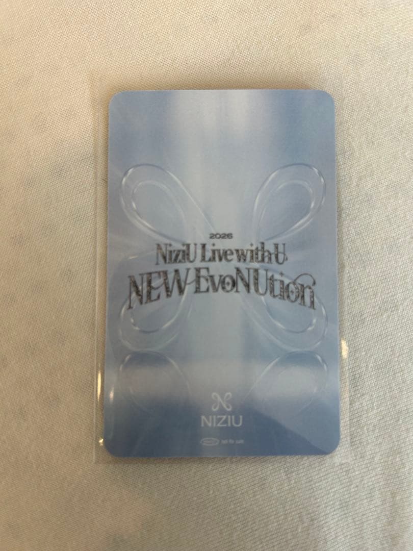 NiziU RIKU リク 直筆サイン サイン入りトレカ C賞 会場限定トレカ