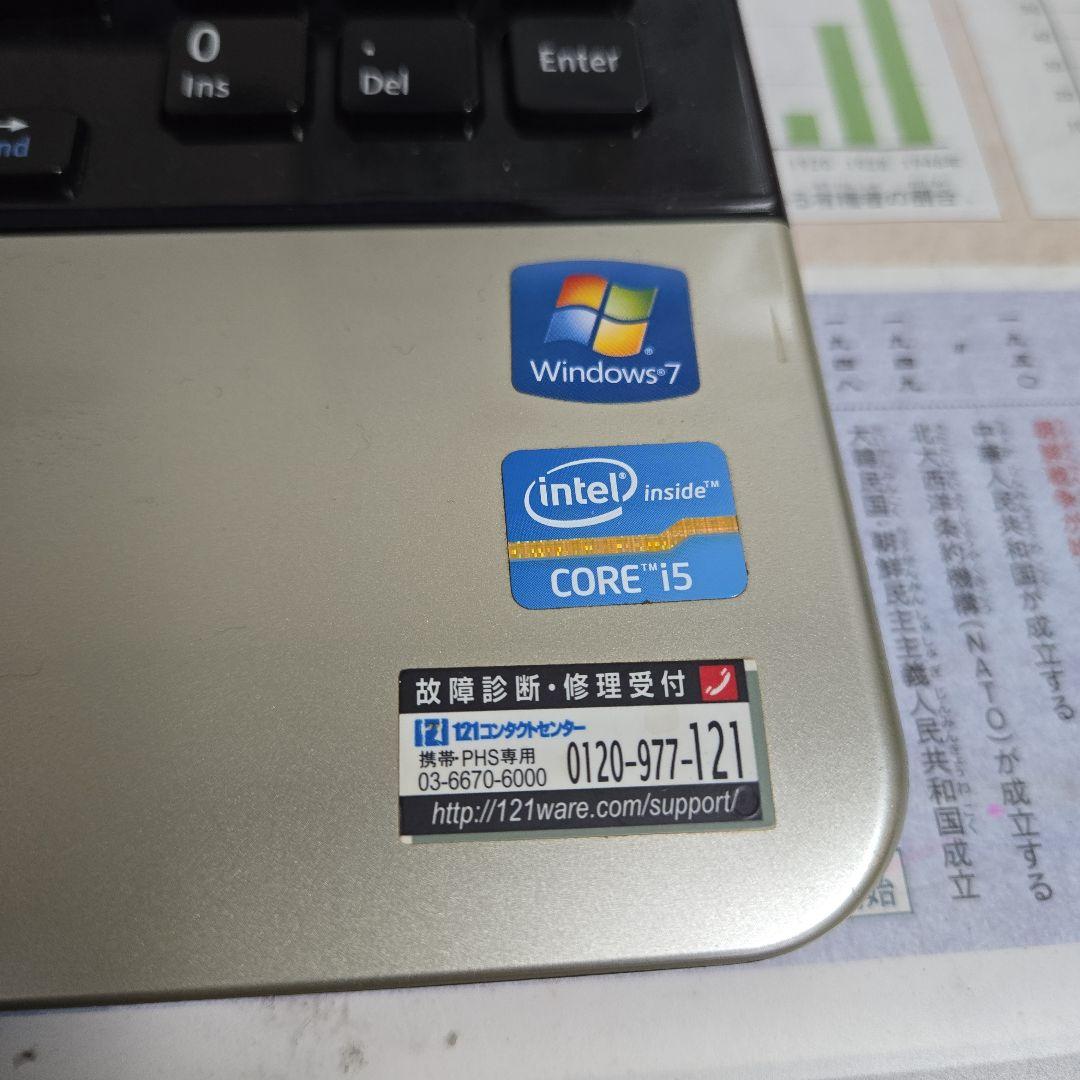 NEC L550/E ノートPC Windows 7