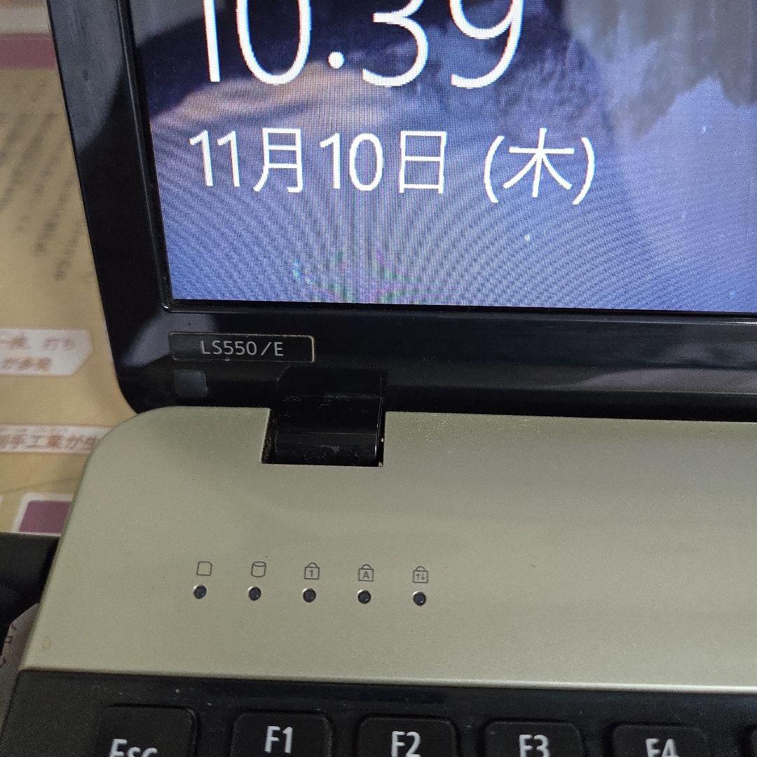 NEC L550/E ノートPC Windows 7