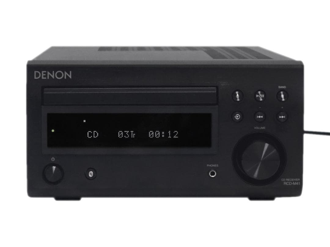 DENON RCD-M41 CDレシーバー ブラック 2022年製 動作品