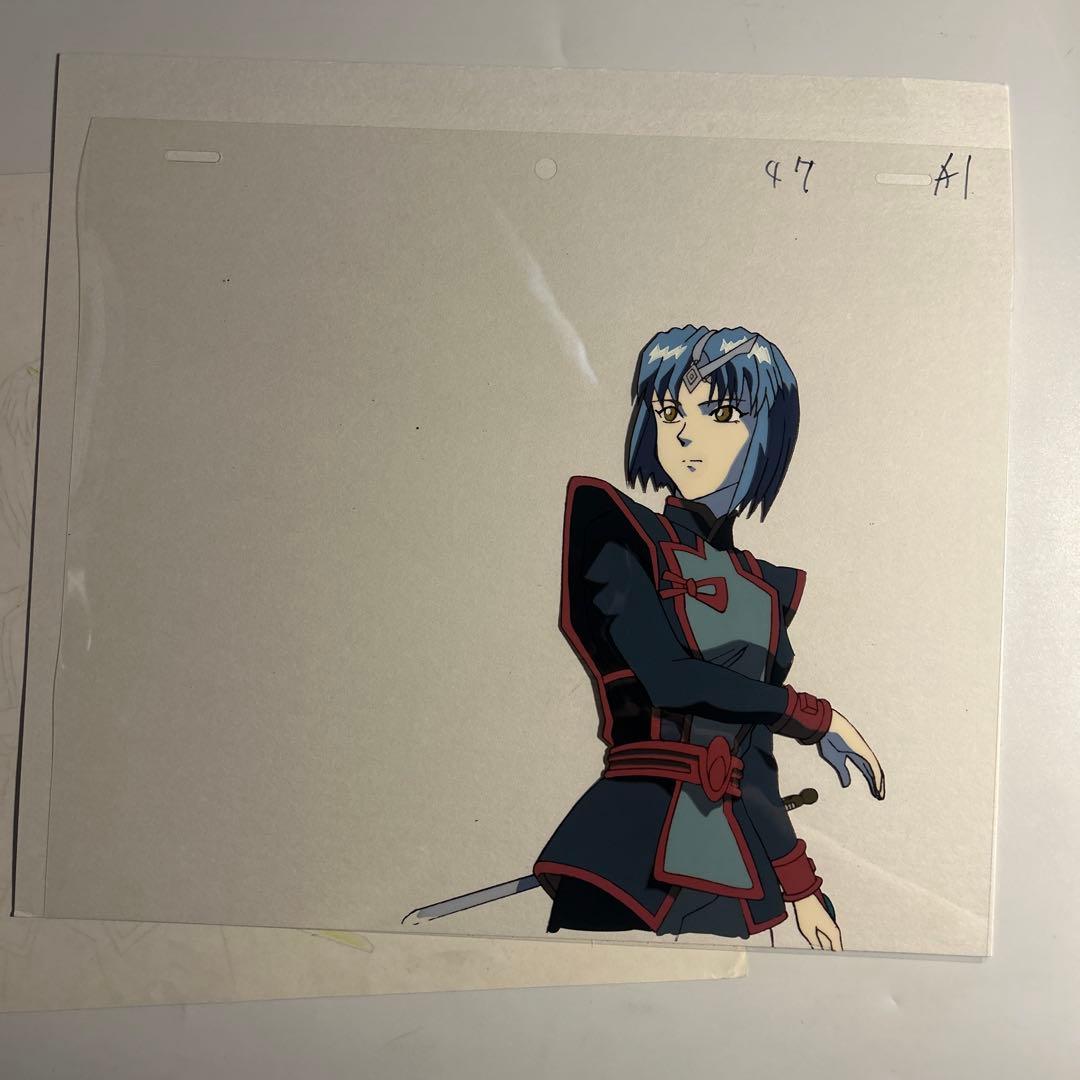 「星界の紋章」セル画＋動画　レクシュ・ウェフ＝ローベル・プラキア