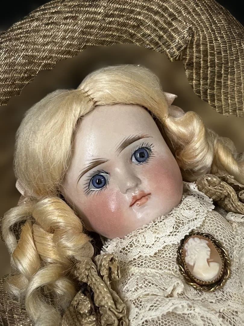 アンティーク ビスクドール S&H 61 ドイツ27cmショルダーキッドボディ