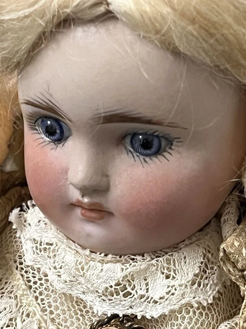 アンティーク ビスクドール S&H 61 ドイツ27cmショルダーキッドボディ