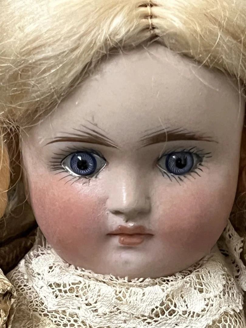 アンティーク ビスクドール S&H 61 ドイツ27cmショルダーキッドボディ