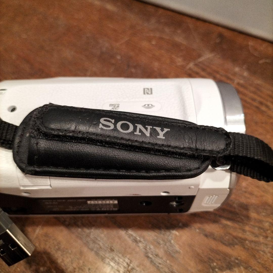 【中古品】ハンディカム　SONY HDR-CX680　ホワイト　白　動作未確認
