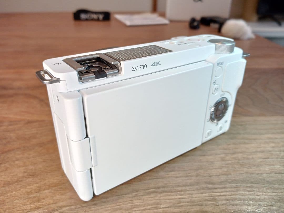 【センサー清掃+電池計2個付】SONY ZV-E10 ボディ 取説+元箱+保証付