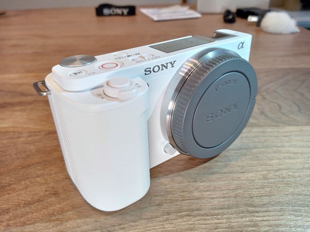 【センサー清掃+電池計2個付】SONY ZV-E10 ボディ 取説+元箱+保証付
