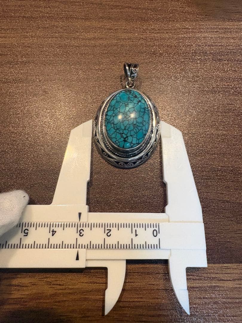 シルバー925ターコイズ ペンダントトップ！