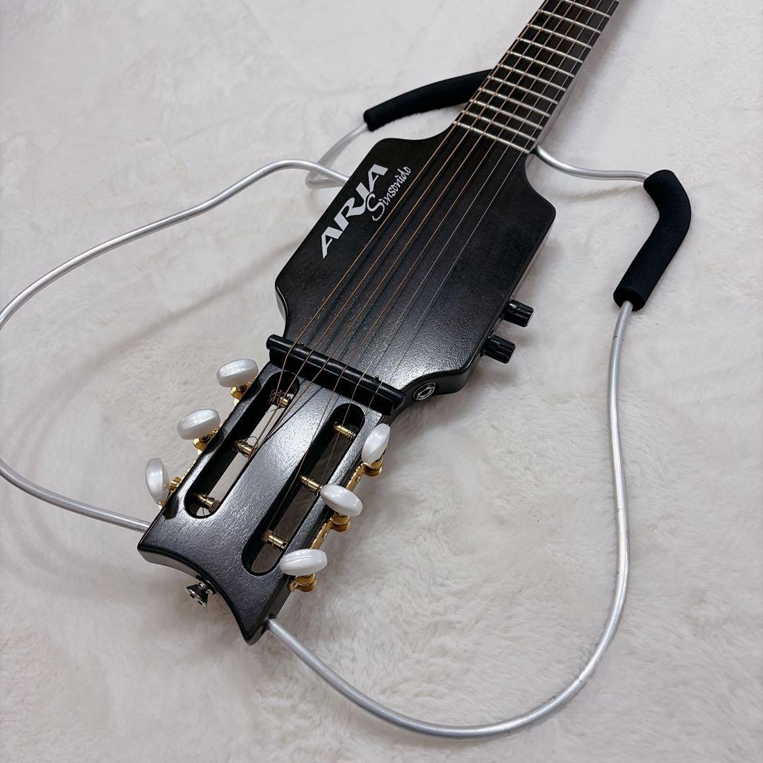 ARIA Sinsonidoサイレントギター　AS490S