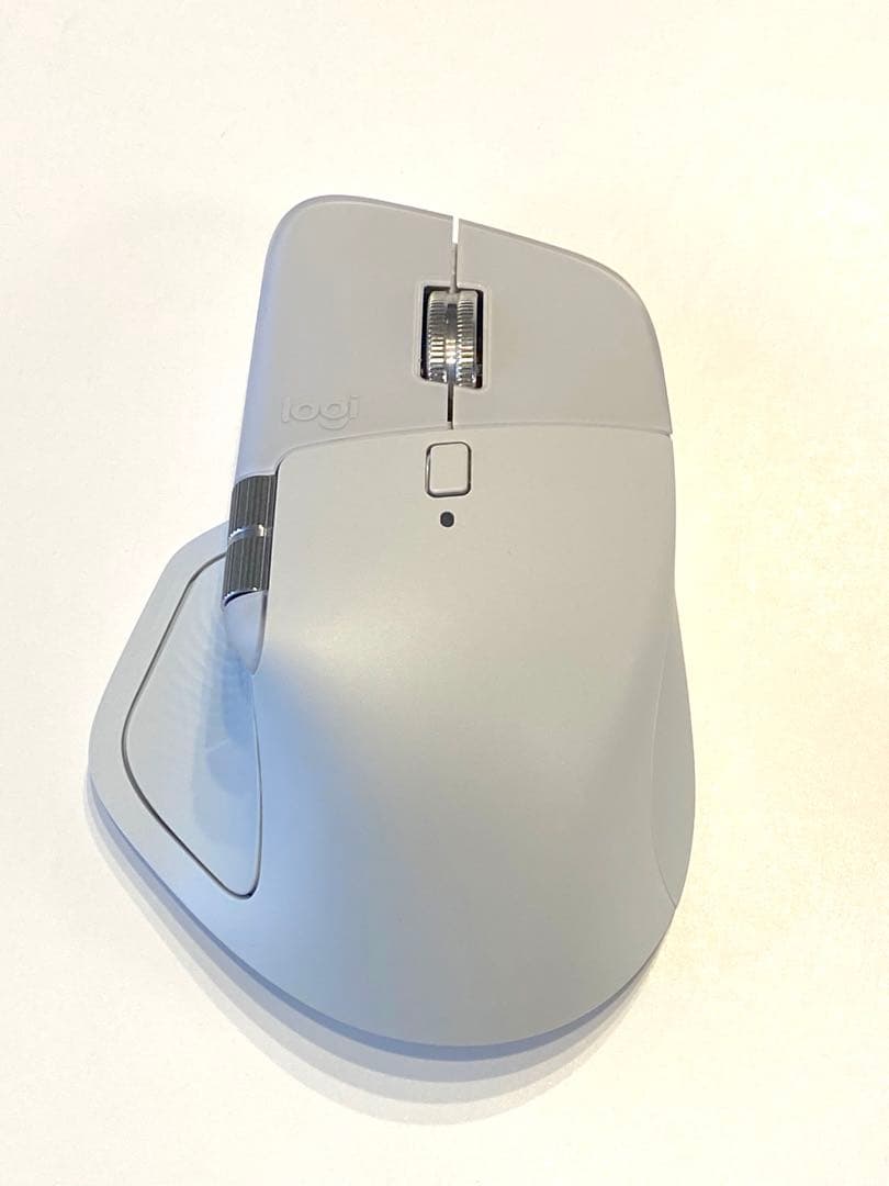 【美品】MX MASTER 4 ロジクール ワイヤレス マウス ペイルグレー