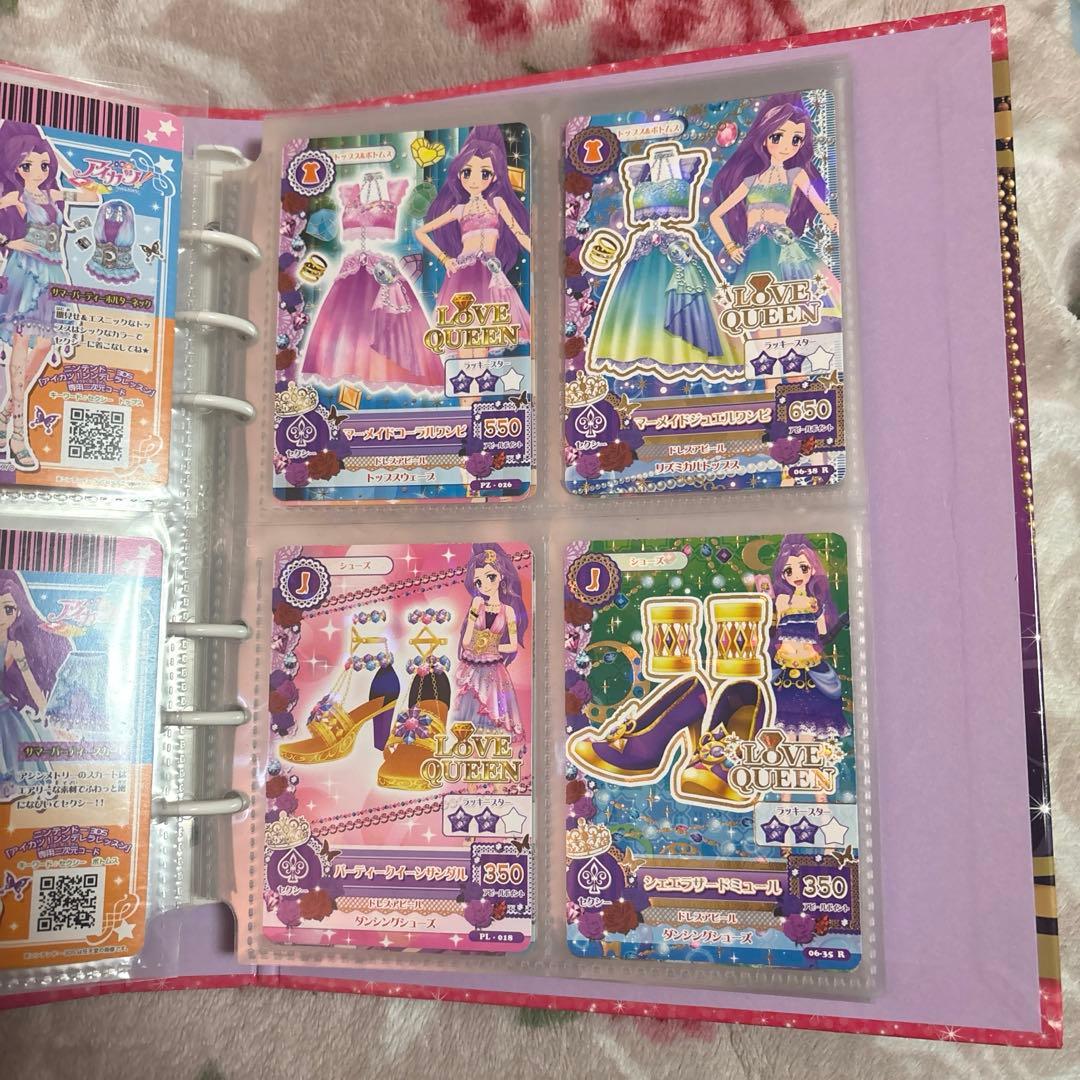 アイカツ アイカツカード ラブムーンジュエル まとめ売り バインダー付き