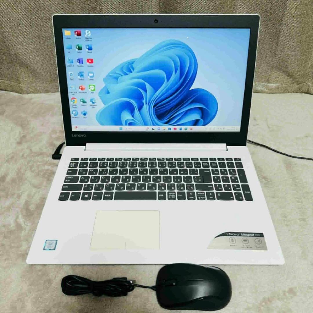 S281 LENOVOノートパソコンi5第7世代WEBカメラSSD高速Win11