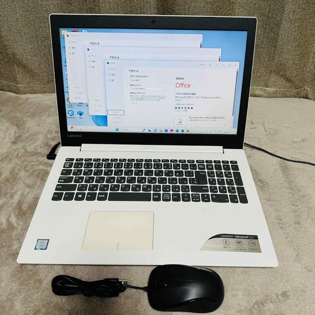 S281 LENOVOノートパソコンi5第7世代WEBカメラSSD高速Win11