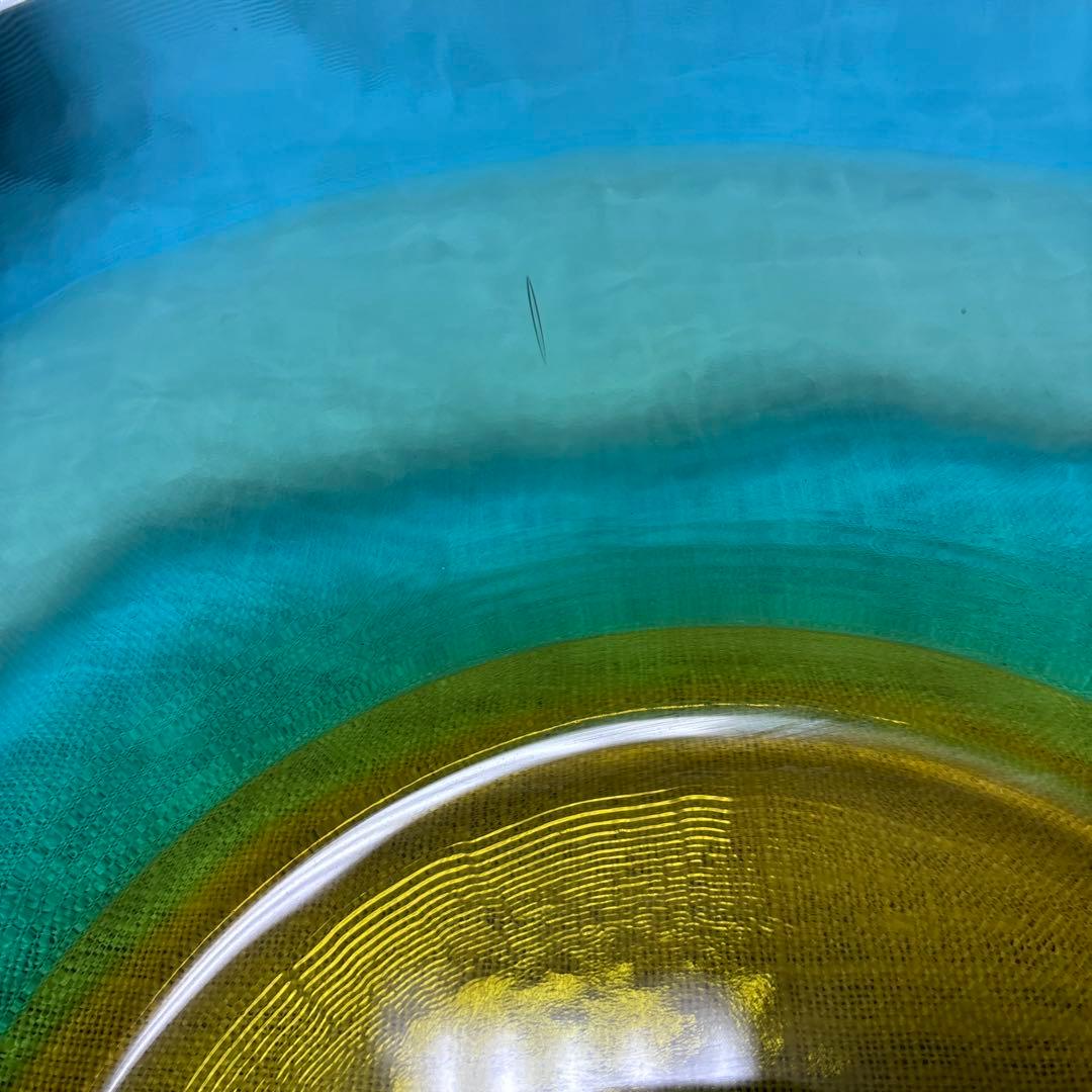 津軽びーどろ  花器   水盤   大鉢