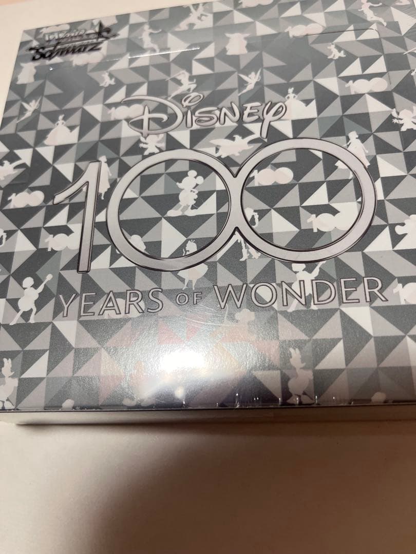 ヴァイスシュヴァルツ　ディズニー100 BOX 未開封　シュリンク付き