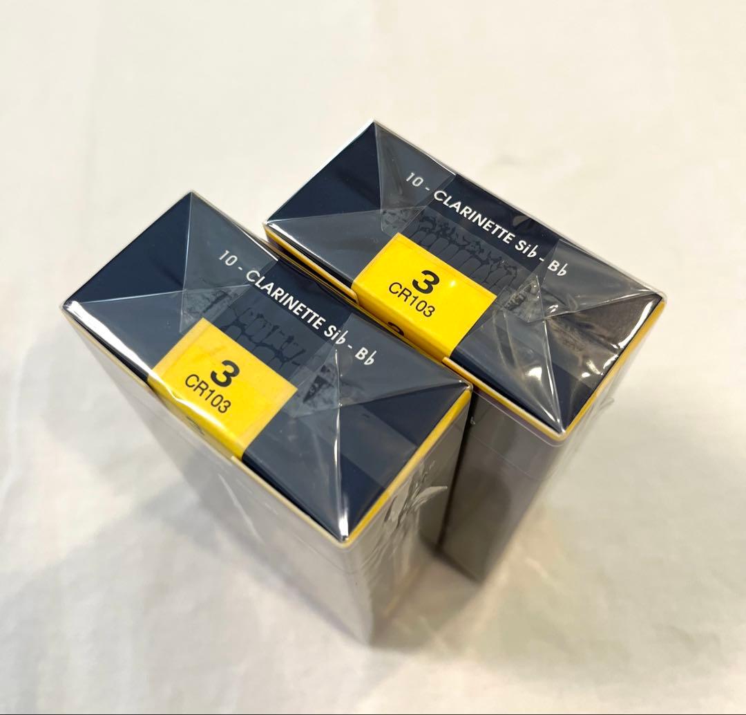 Vandoren クラリネットリード 3 10枚入り2箱