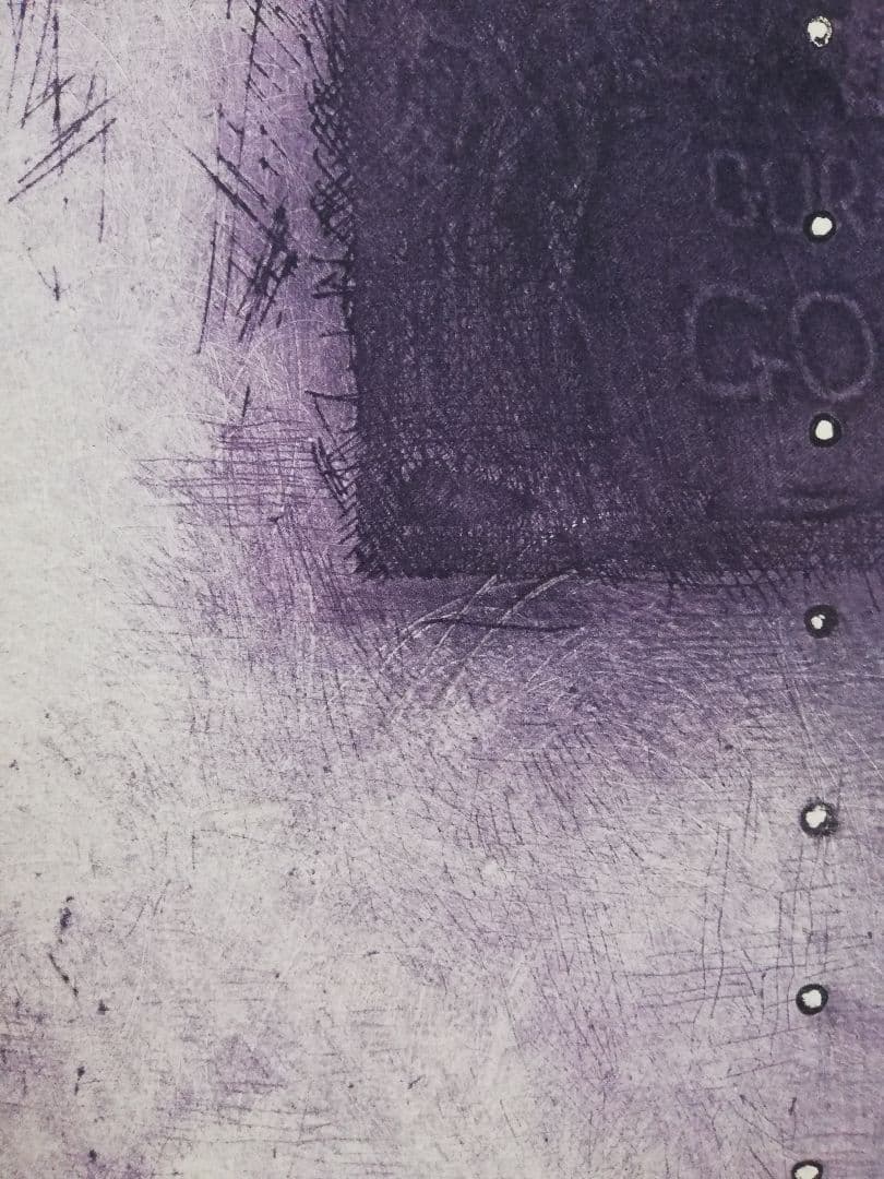 アート840　「タイム2(ラベンダー)」　インテリアコーディネート