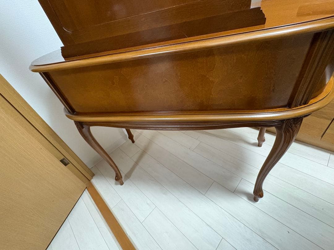 【美品】イタリア 家具 ヴェローナクラシックドレッサー&スツール 猫脚