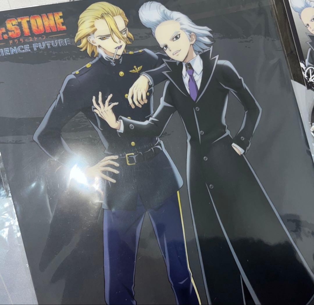 Dr.STONE スタンリー ゼノ 缶バッジ dvd 法人特典 限定 幼少期