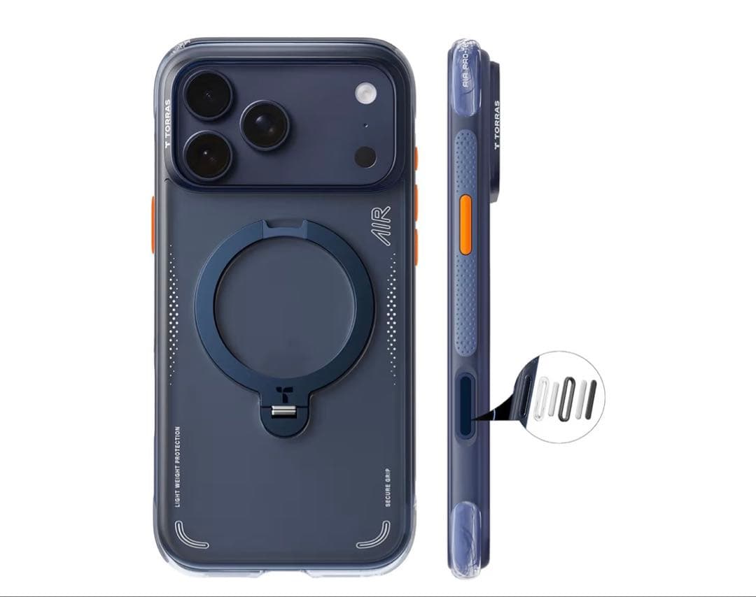 Ostand Q3 Air　TORRAS iphone 17 pro ケース