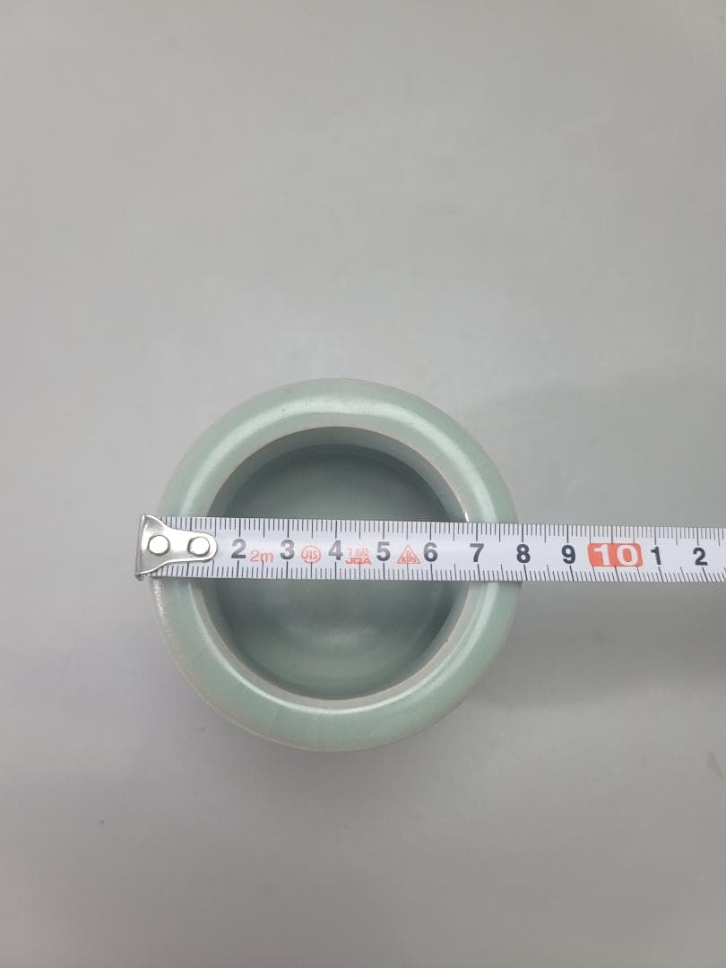 中国 青磁 三足 香炉 美品 DT640