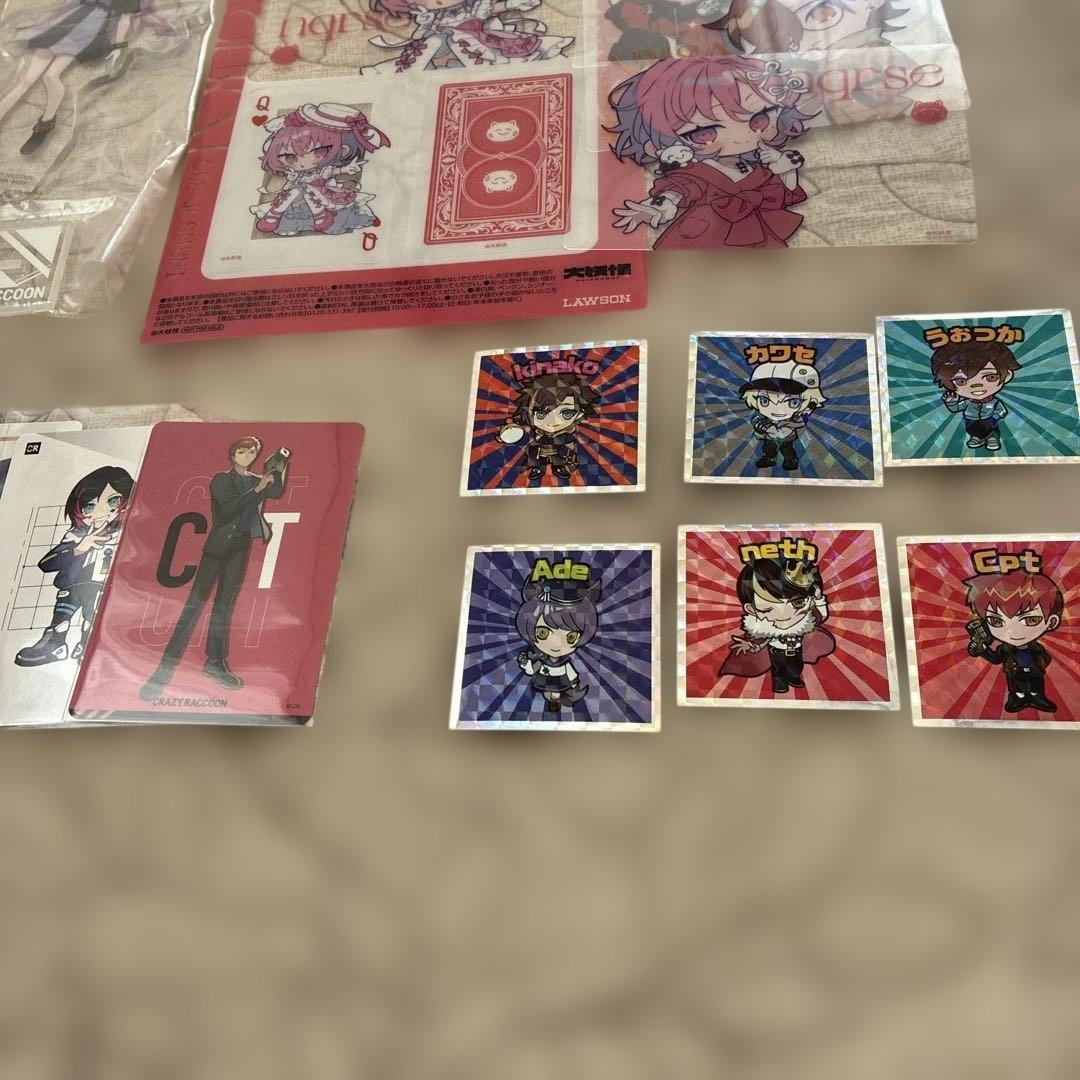 CR 大妖怪　グッズ　アクスタ　缶バッチ　カード　ステッカー　クリアファイル