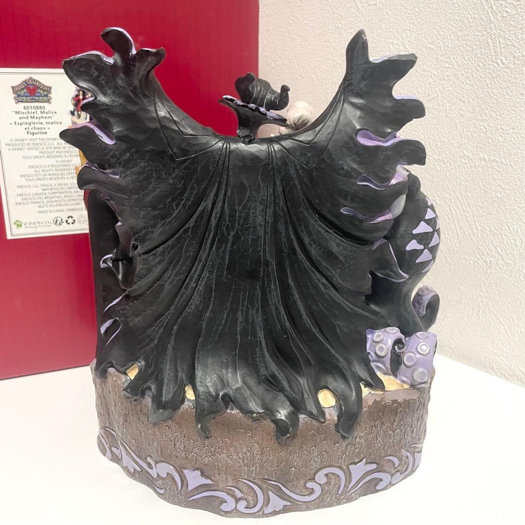 ヴィランズ フィギュア ジムショア ディズニー トラディション 箱付き美品