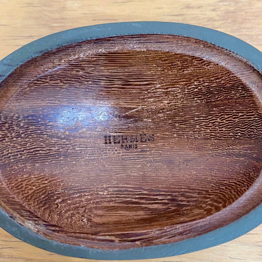 ◎ HERMES エルメス ツイリーボックス 小物入れ カーキ