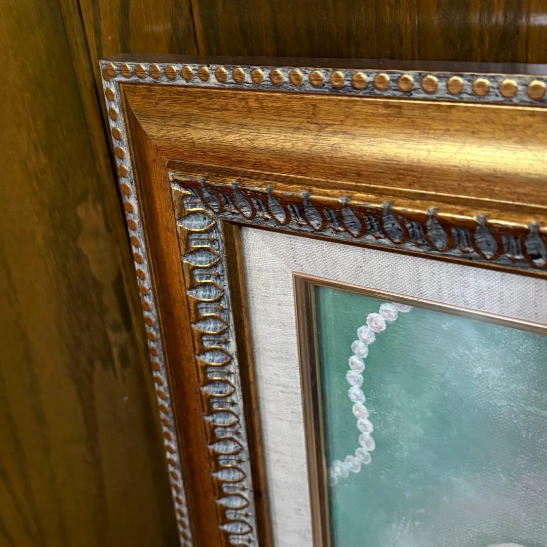 人気スピリチュアルアート作家作品 原画 金張り額付き