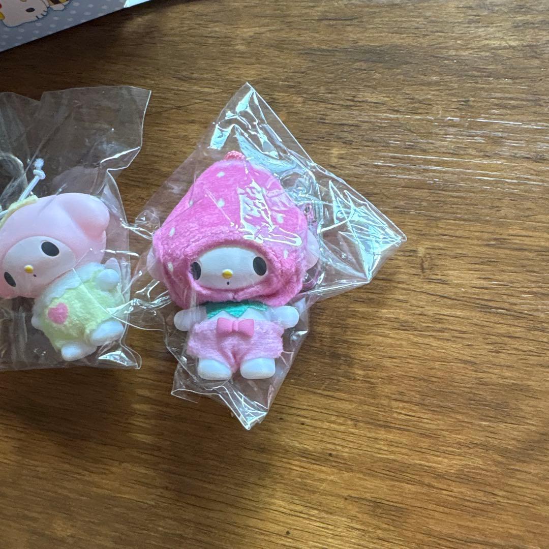 サンリオ　ちびっとも　くだもの　むしさん　マイメロ　2点