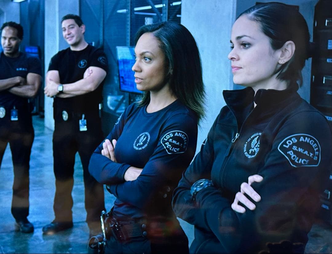 即納！在庫僅か！LAPD SWAT フリース ブラック XLサイズ サバゲー