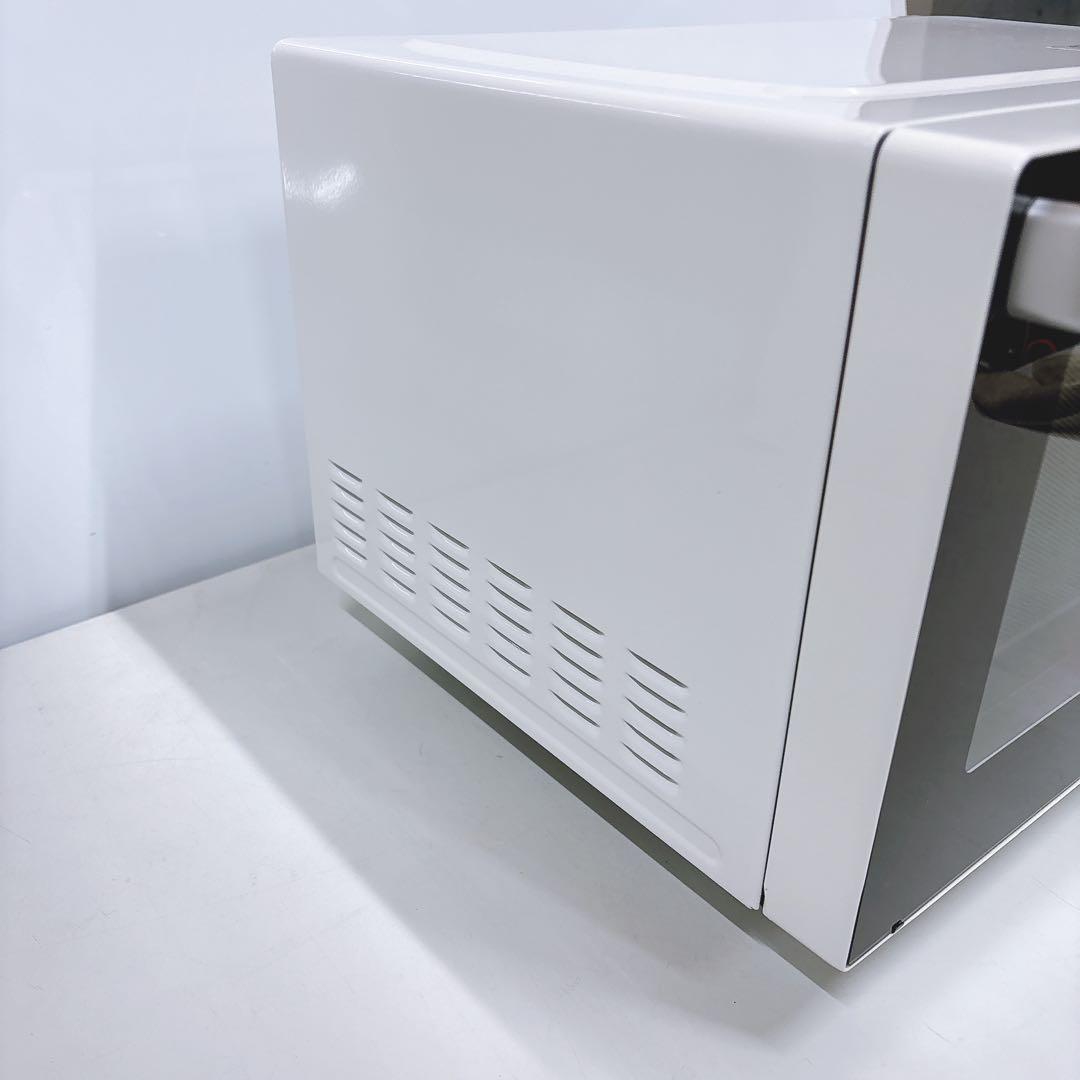 ⑥2021年製 900Wハイパワーフラット電子レンジ すぐ温まる！オートメニュー