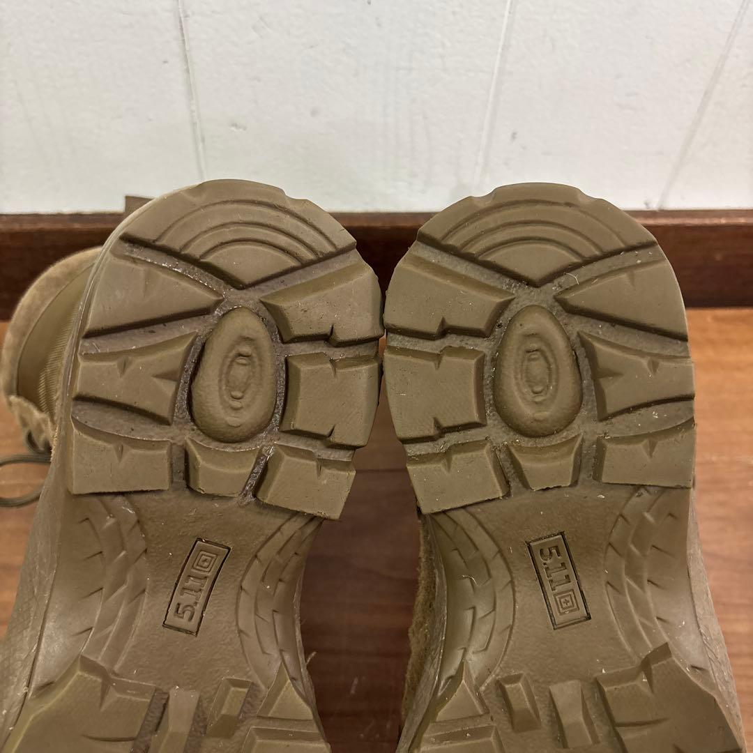 米軍　5.11 TACTICAL サイドジップブーツ　26.5cm 送料無料