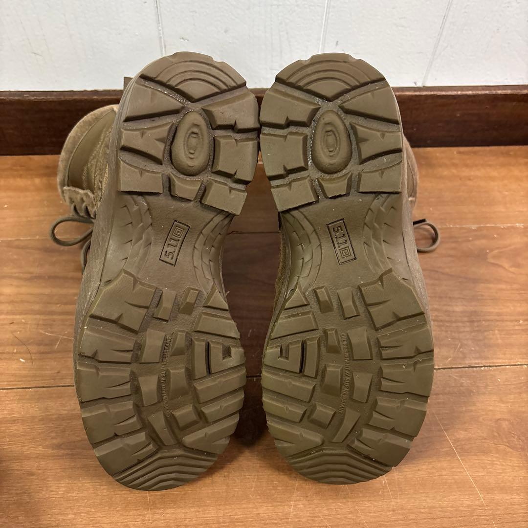 米軍　5.11 TACTICAL サイドジップブーツ　26.5cm 送料無料