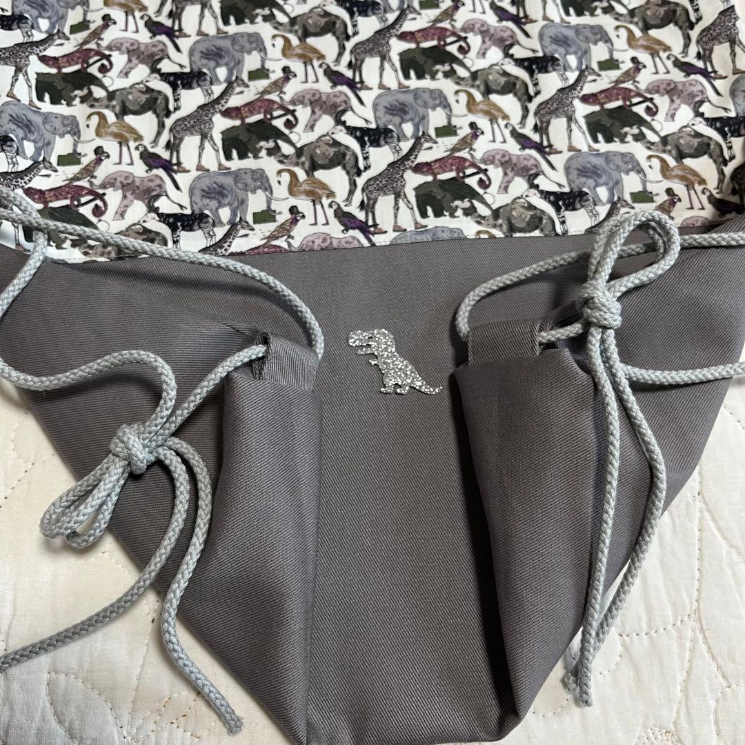 リバティ　キューフォーザズー　レッスンバッグ　　ナップサック　上靴袋　3点　入園