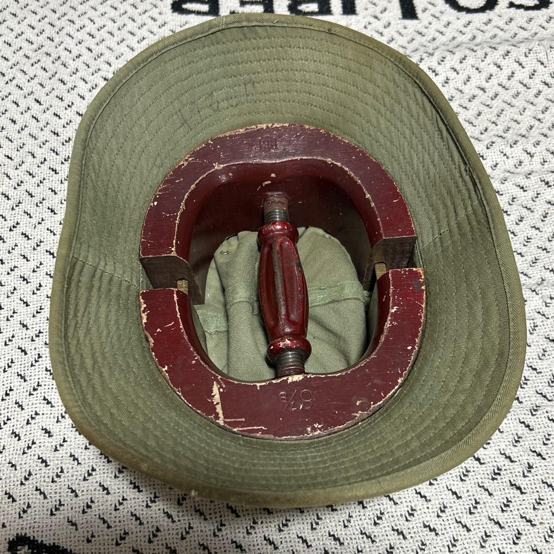 米軍実物 40年代 WW2 陸軍 HBT ヘリンボーン HAT US ARMY