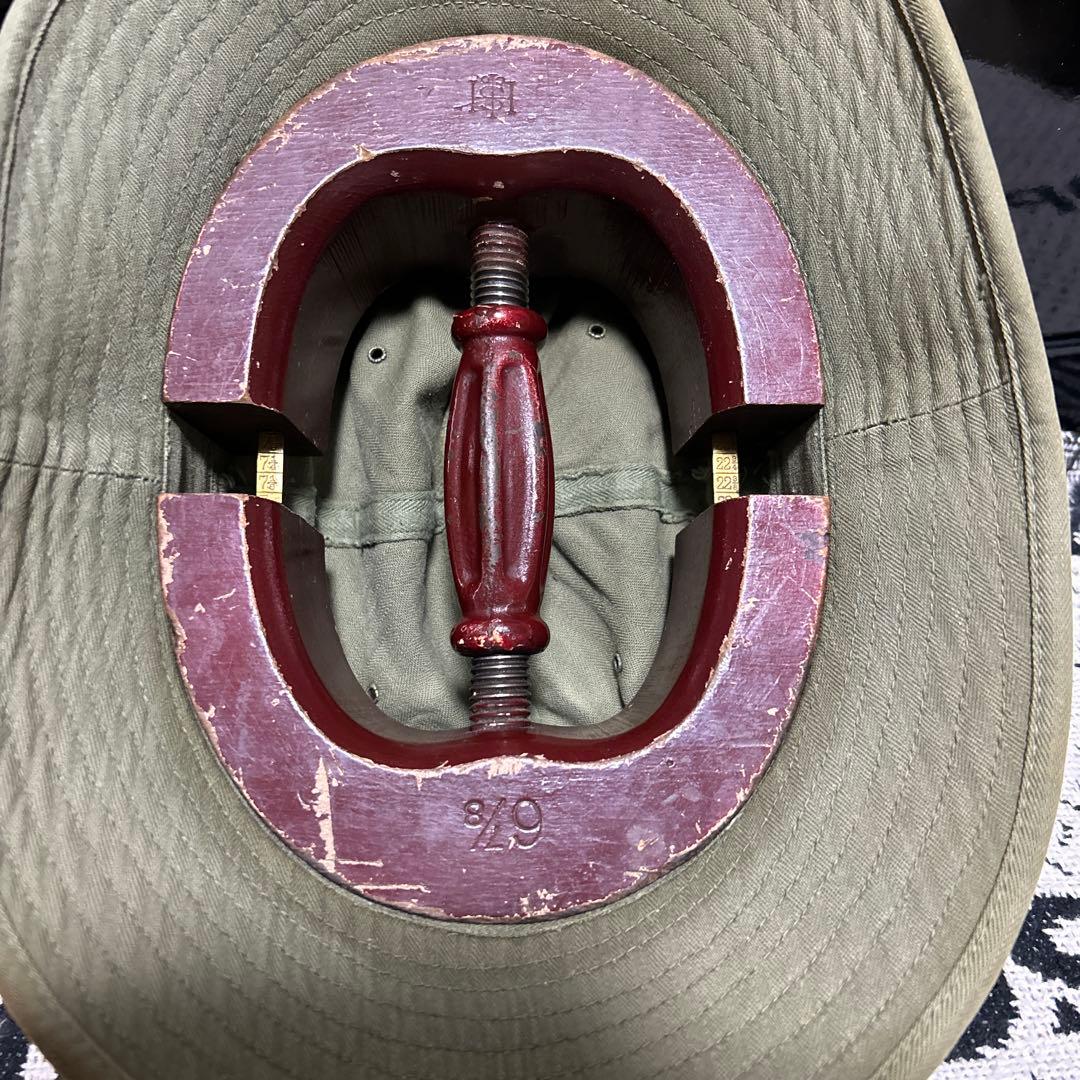 米軍実物 40年代 WW2 陸軍 HBT ヘリンボーン HAT US ARMY