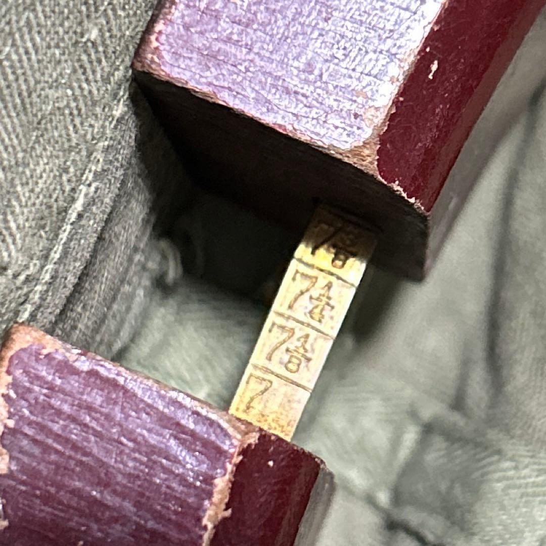 米軍実物 40年代 WW2 陸軍 HBT ヘリンボーン HAT US ARMY