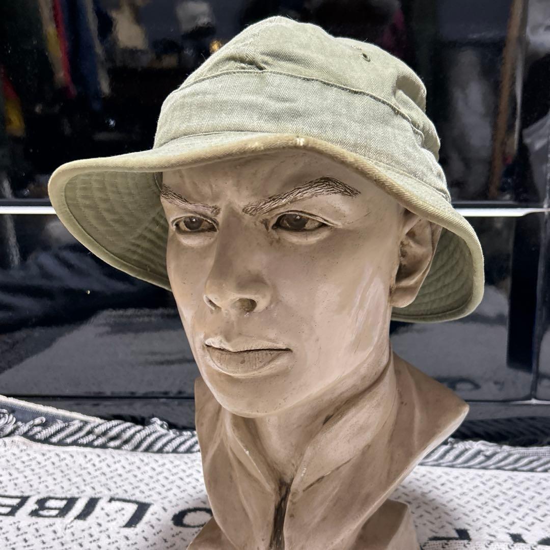 米軍実物 40年代 WW2 陸軍 HBT ヘリンボーン HAT US ARMY