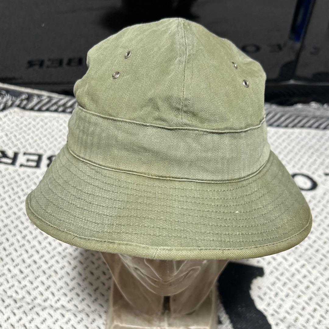 米軍実物 40年代 WW2 陸軍 HBT ヘリンボーン HAT US ARMY