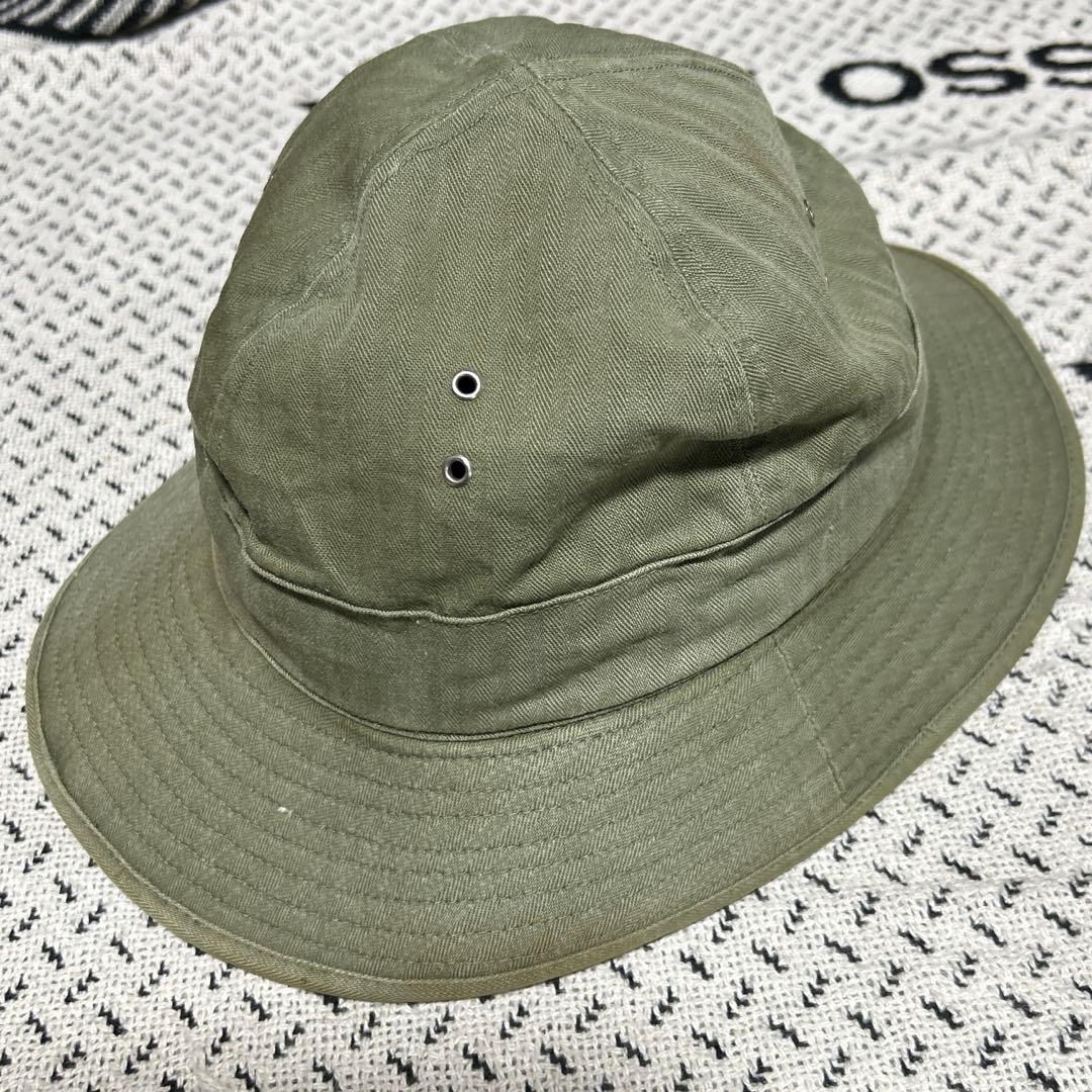 米軍実物 40年代 WW2 陸軍 HBT ヘリンボーン HAT US ARMY