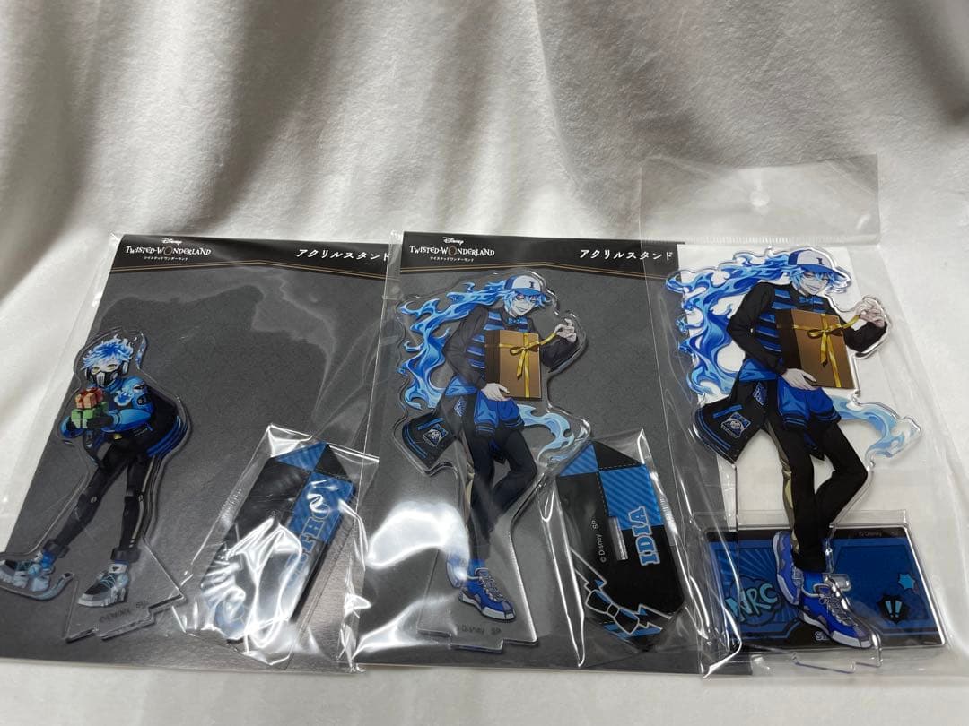 ツイステ　イデア　アズール　アクスタ　ステッカー