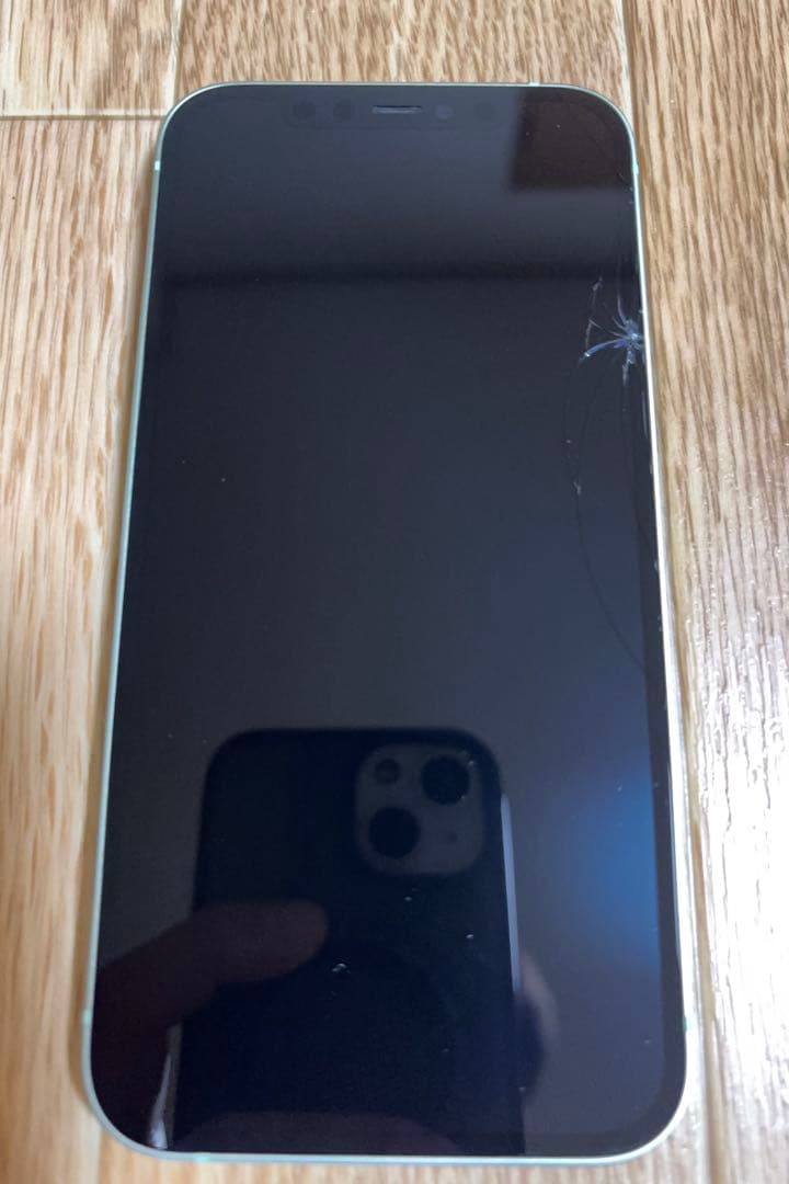 【画面割れあり】iPhone 12 128GB グリーン
