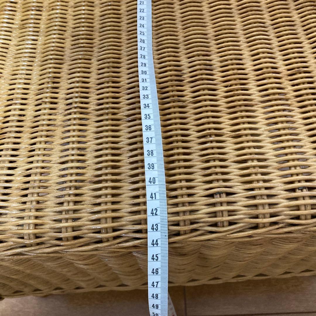 ナチュラル　ラタン　アームチェア　籐製　いす　椅子　ソファ　ハイバック　1人用