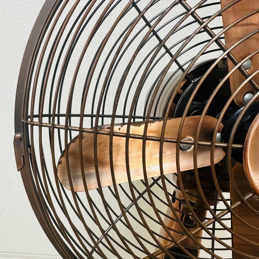 【希少】ドウシシャ メタル扇風機 PIR-350 ブロンズ