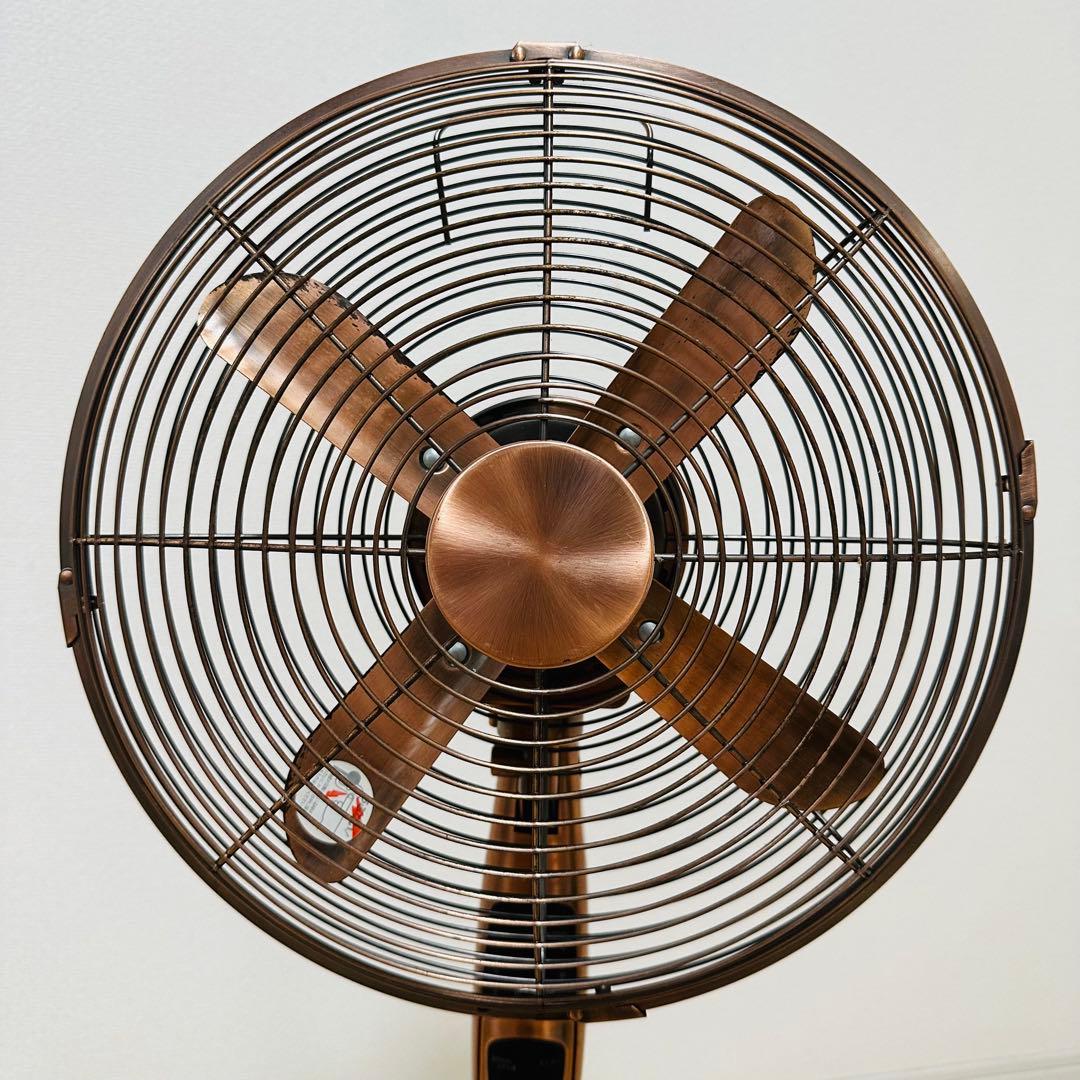 【希少】ドウシシャ メタル扇風機 PIR-350 ブロンズ