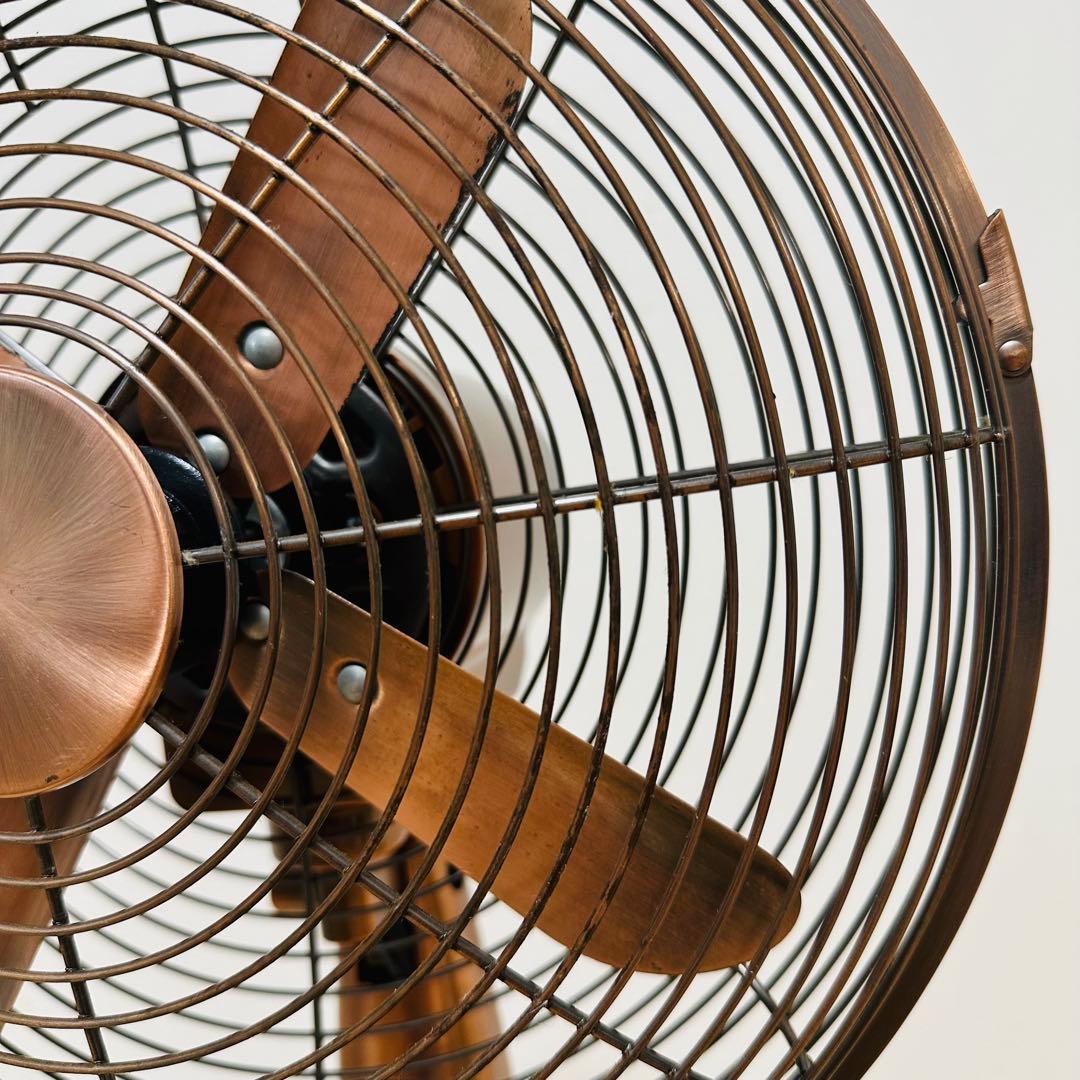 【希少】ドウシシャ メタル扇風機 PIR-350 ブロンズ